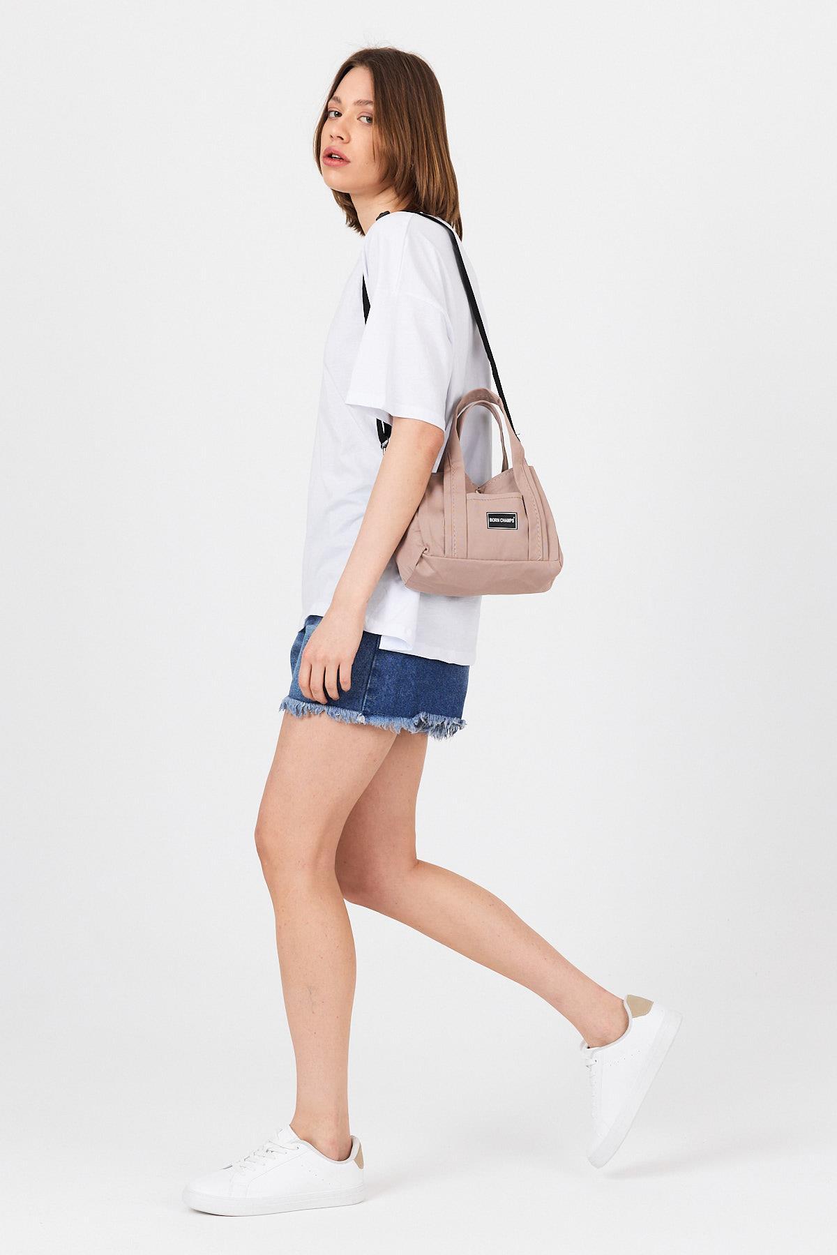 Vizon Çıtçıt Kapama Detaylı Omuz Çantası 9113 - 8