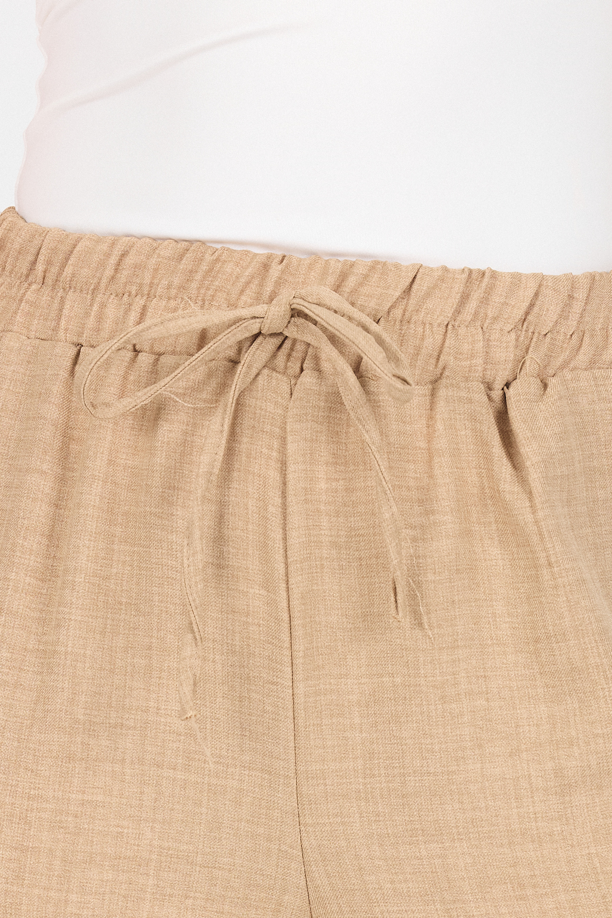 Vizon Pamuklu Bel Lastikli Düz Paça Düz Paça Pantolon 4800 - 4