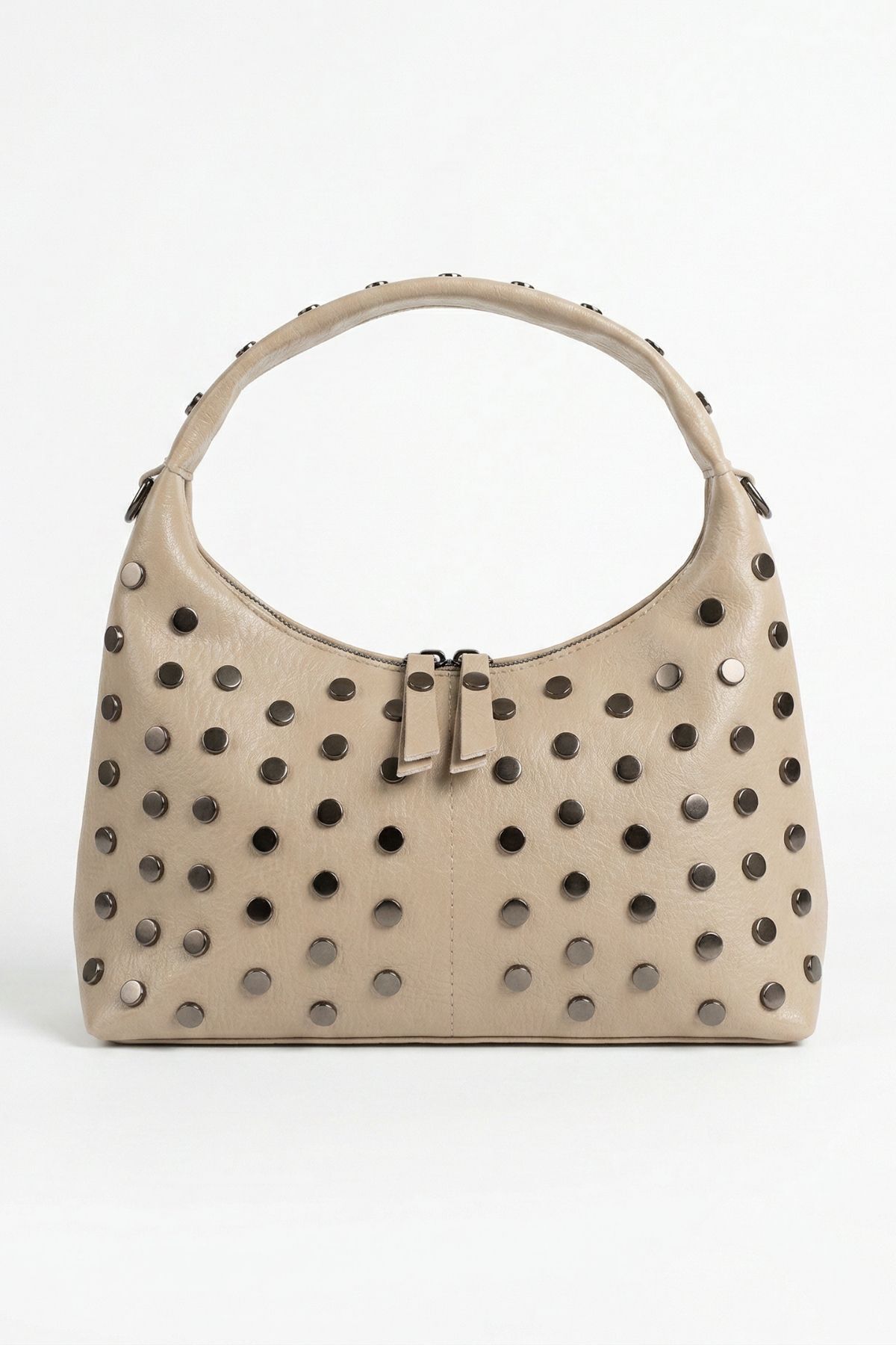 Vizon Zımba Detay Oval Çanta 9232 - 2