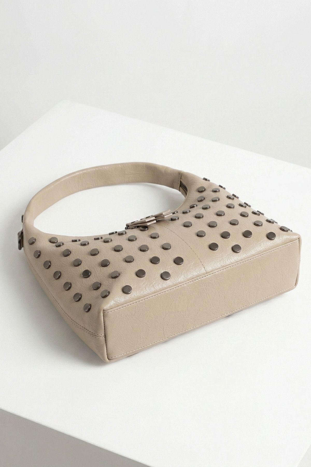 Vizon Zımba Detay Oval Çanta 9232 - 3