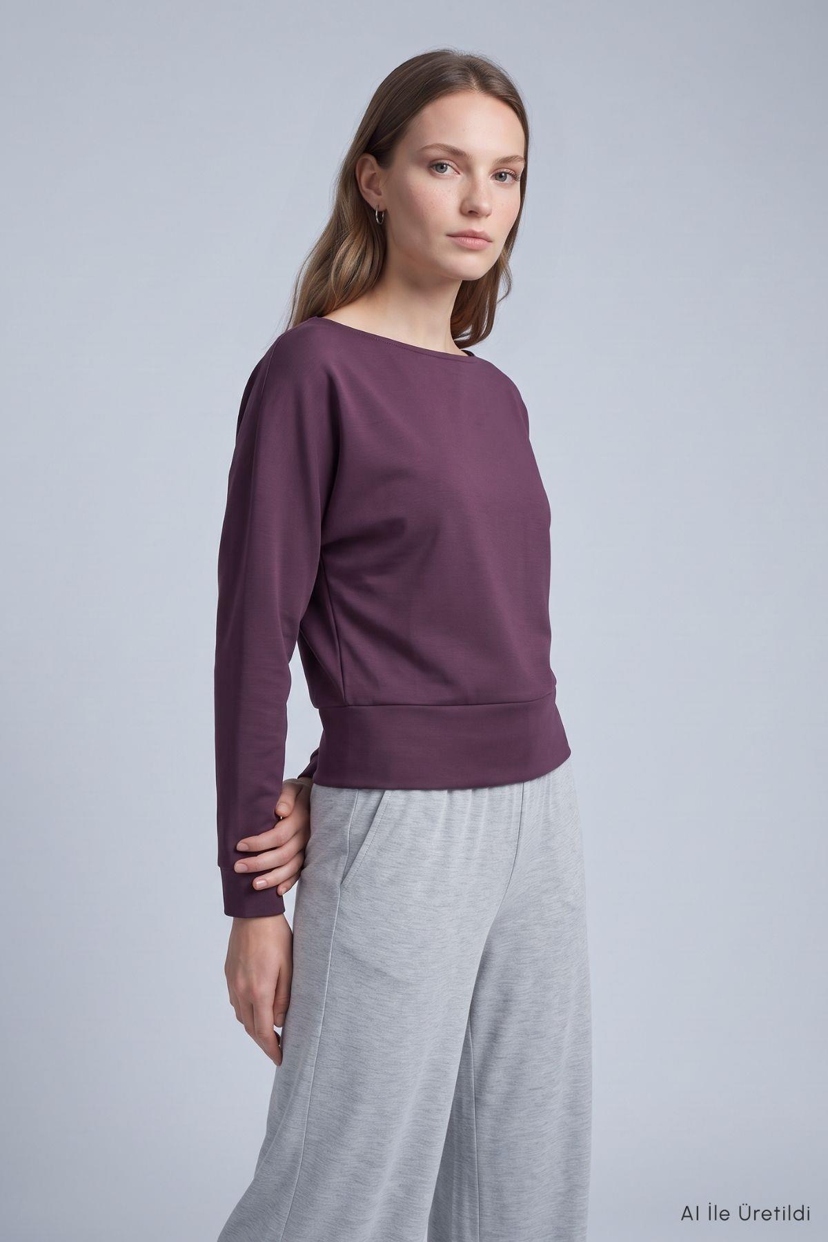 Yarasa Kol Bluz 8750A Mürdüm - Rays